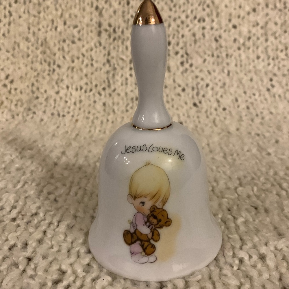 Precious Moments porcelain bell.